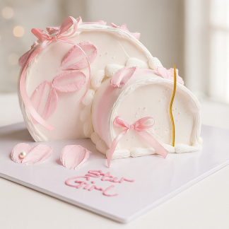 twin barrel celebration cake.