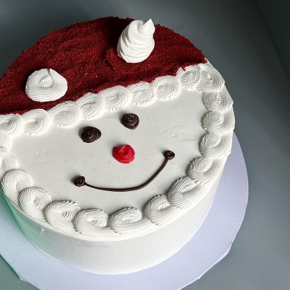 smiley santa christmas mini.