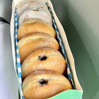 stuffed doughnuts.
