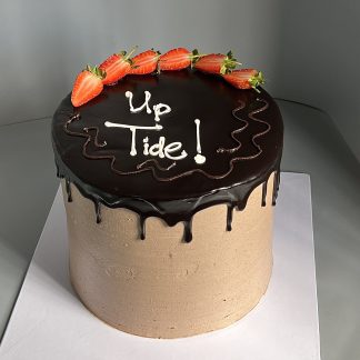 8” celebration cake.