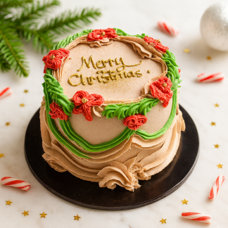 mini 6” christmas cake