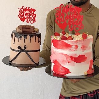 6” Valentine Cake